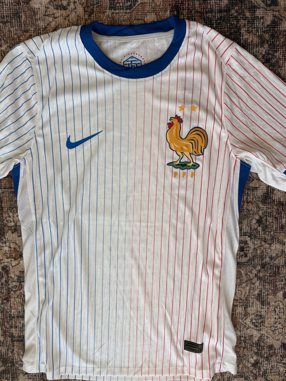 France National Football Team Away Jersey UEFA Euro 2024